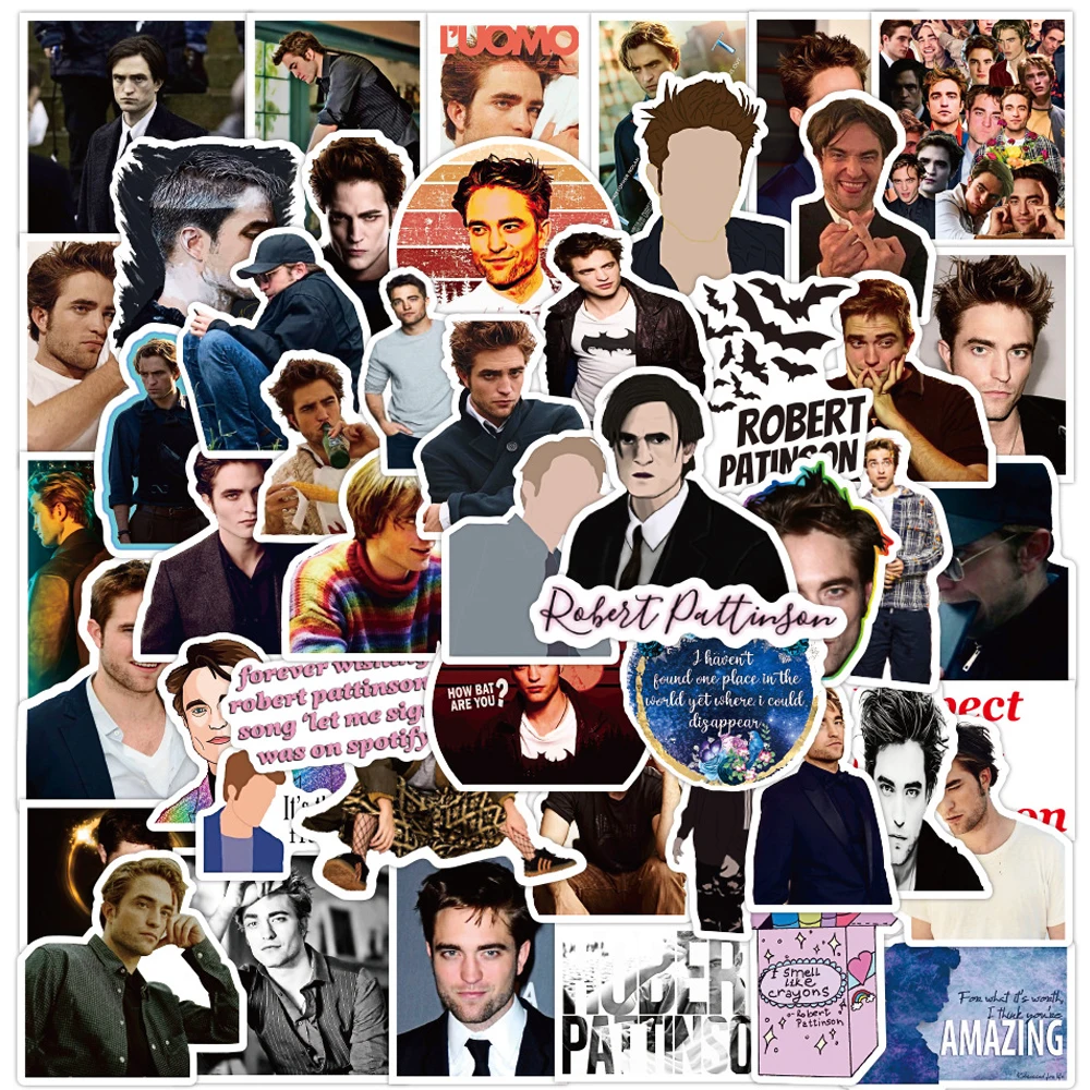 10/30/50PCS The Twilight Saga Robert Pattinson Stickers for Water Bottle Laptop Bike Graffiti Waterproof Decals Sticker Kids Toy
10/30/50PCS The Twilight Saga Robert Pattinson Stickers for Water Bottle Laptop Bike Graffiti Waterproof Decals Sticker Kids Toy