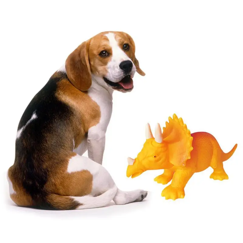 Interactive Dog Toy Squeaky Latex Standing Dinosaur Animal Puppy Play Chew Toy Pet Training Supplies For Small Yorkshire
Interactive Dog Toy Squeaky Latex Standing Dinosaur Animal Puppy Play Chew Toy Pet Training Supplies For Small Yorkshire