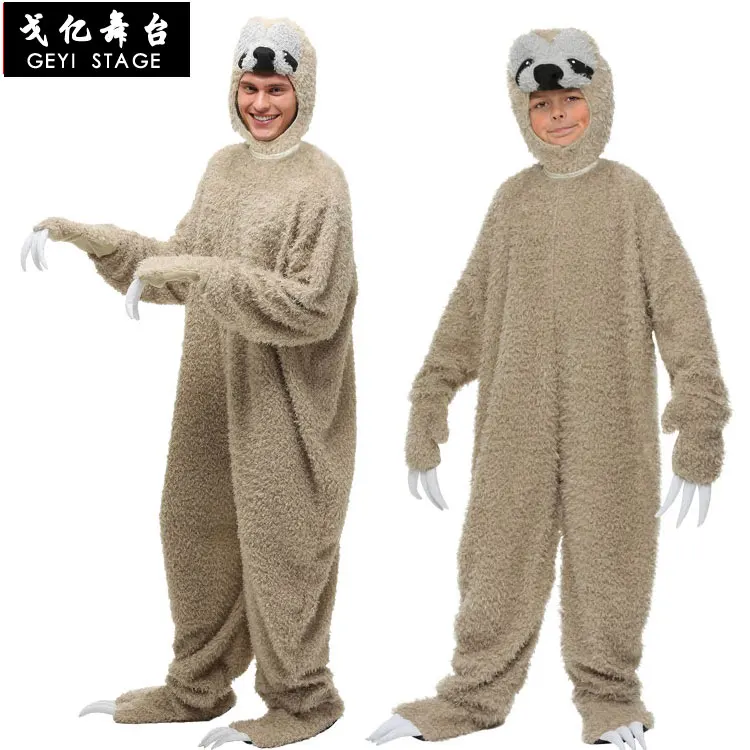 Free Shipping Crazy Animal City Sloth Cosplay Christmas Children's Clothing Child Adult Sloth Parenting Costume Jumpsuit Set
Free Shipping Crazy Animal City Sloth Cosplay Christmas Children's Clothing Child Adult Sloth Parenting Costume Jumpsuit Set