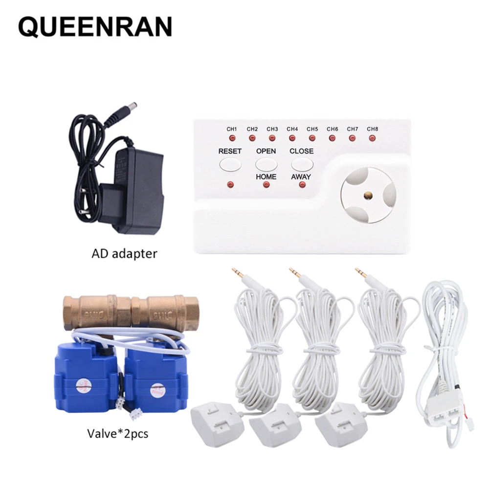 Russian WLD-806 Hidaka Water Leakage Sensor Alarm Kit For Smart Home with 2pcs DN15 Water Flood Alter Overflow Leaking Detector
Russian WLD-806 Hidaka Water Leakage Sensor Alarm Kit For Smart Home with 2pcs DN15 Water Flood Alter Overflow Leaking Detector