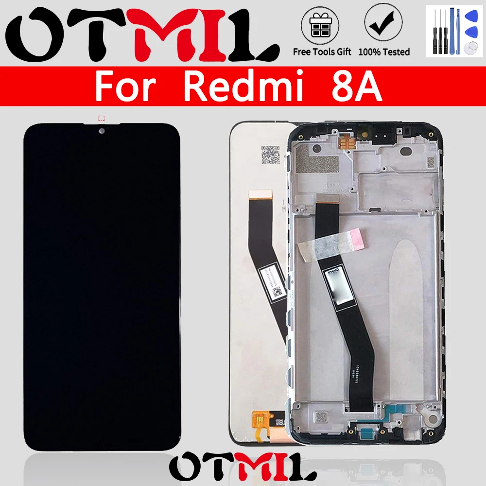 ЖК-дисплей 6,22 дюйма для Xiaomi Redmi 8A, ЖК-дисплей с сенсорным экраном и дигитайзером в сборе для Redmi 8A, сменный ЖК-дисплей с рамкой, оригинал
ЖК-дисплей 6,22 дюйма для Xiaomi Redmi 8A, ЖК-дисплей с сенсорным экраном и дигитайзером в сборе для Redmi 8A, сменный ЖК-дисплей с рамкой, оригинал