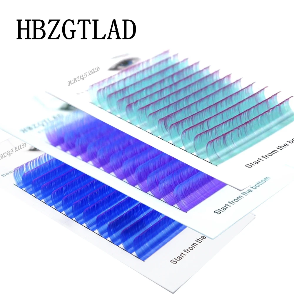 HBZGTLAD colour grafted eyelash high quality artificial mink hair false eyelash Purple green blue pink eyelash extension tools
HBZGTLAD colour grafted eyelash high quality artificial mink hair false eyelash Purple green blue pink eyelash extension tools