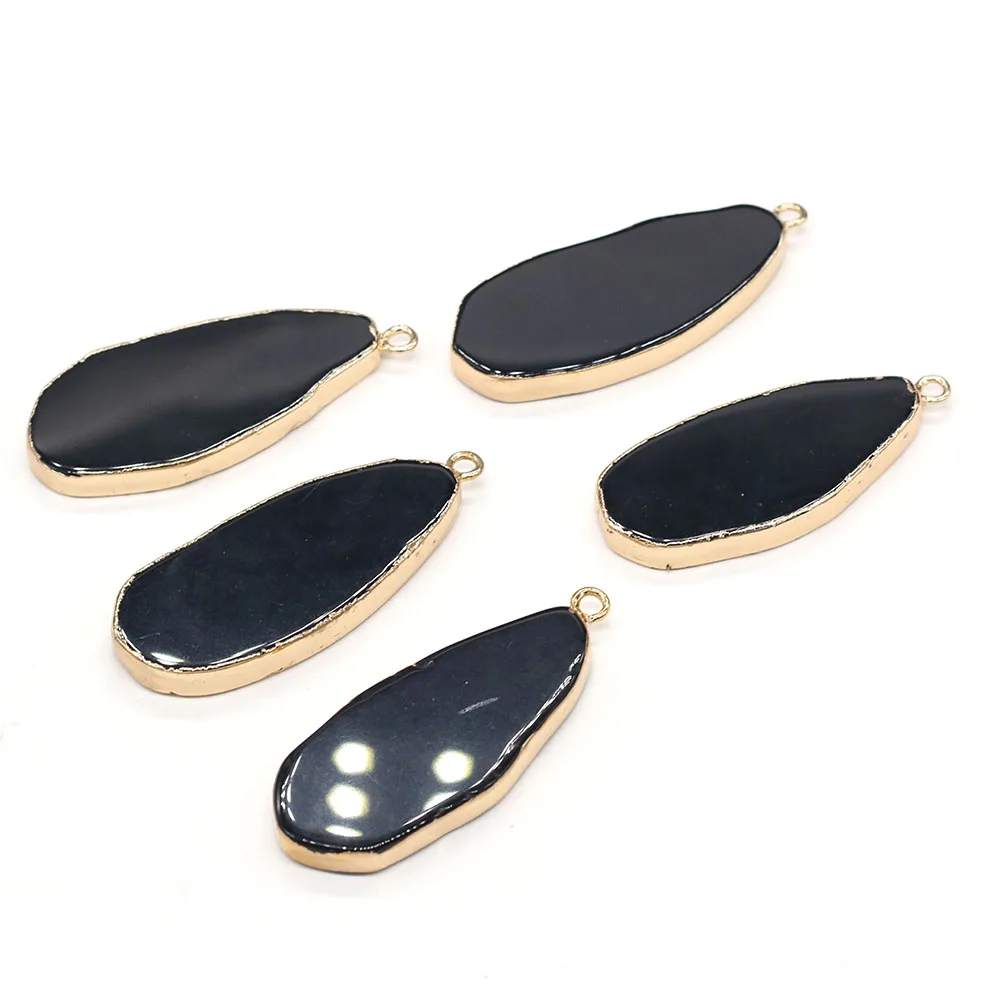Natural Agates Stone Pendants Waterdrop Shape Black Agates Stone Charms For Jewelry Making Necklace Bracelet Gift
Natural Agates Stone Pendants Waterdrop Shape Black Agates Stone Charms For Jewelry Making Necklace Bracelet Gift