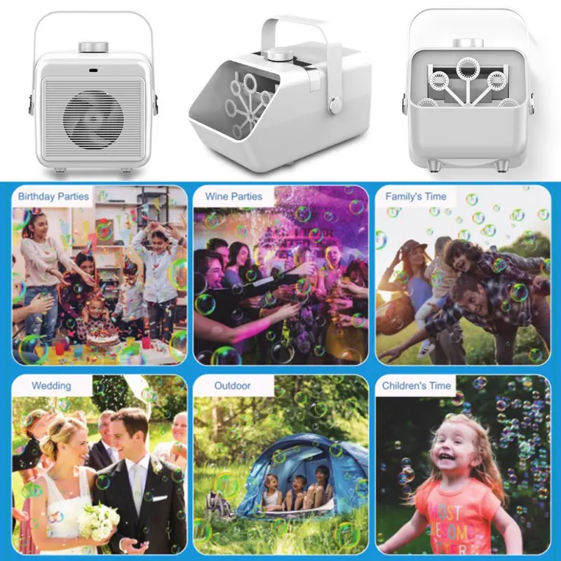 Outdoor Toy Automatic Colorful Bubble Blower Machine Electric Automatic Bubble Maker With Kids Outdoor Toys Wedding Supplie
Outdoor Toy Automatic Colorful Bubble Blower Machine Electric Automatic Bubble Maker With Kids Outdoor Toys Wedding Supplie