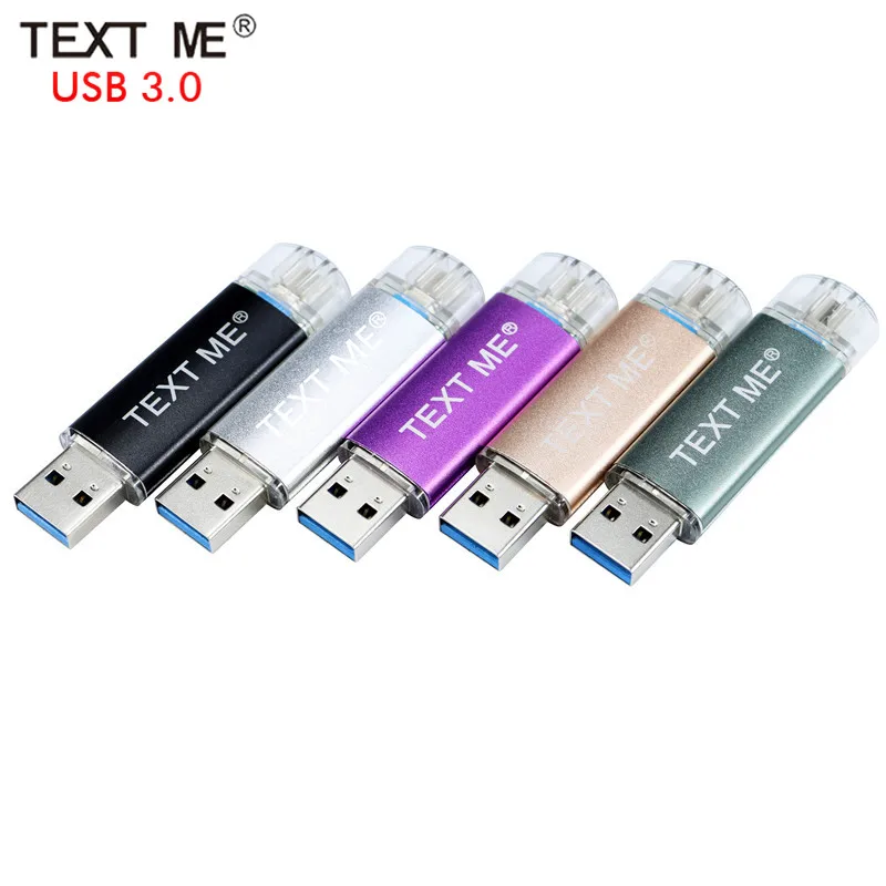 TEXT ME fashion USB3.0 OTG pendrive usb Flash Drive 4GB 8GB 16GB 32GB 64GGPendrive USB 2.0 Usb stick
TEXT ME fashion USB3.0 OTG pendrive usb Flash Drive 4GB 8GB 16GB 32GB 64GGPendrive USB 2.0 Usb stick