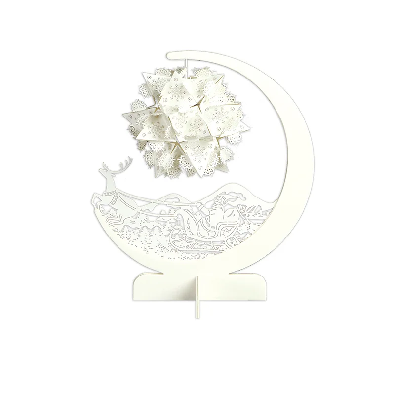 Christmas gift light shadow paper carving lamp DIY material manual creative birthday gift Christmas decoration night lamp
Christmas gift light shadow paper carving lamp DIY material manual creative birthday gift Christmas decoration night lamp