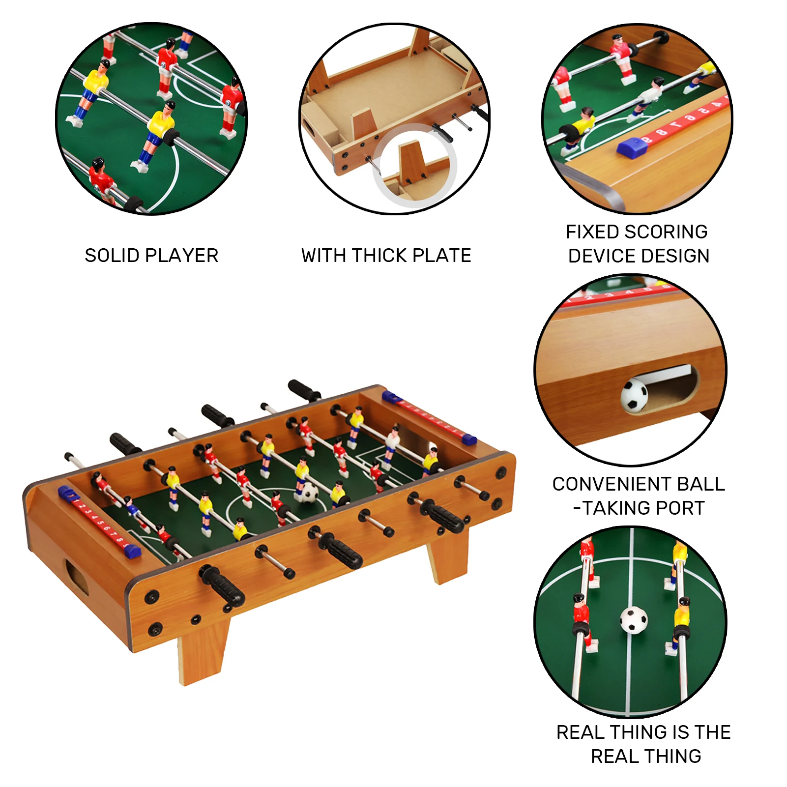 Tabletop Game Mini Tabletop Foosball Portable Table Football Game Set Indoor Tabletop Soccer Game Toy For Kids Fashionable
Tabletop Game Mini Tabletop Foosball Portable Table Football Game Set Indoor Tabletop Soccer Game Toy For Kids Fashionable