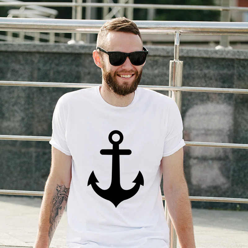 New Coming Anchor Pure Cotton Fashion Clothing Shirt O-Neck Round Neck T-Shirt Party Teenagers Tee Shirts For Adult
New Coming Anchor Pure Cotton Fashion Clothing Shirt O-Neck Round Neck T-Shirt Party Teenagers Tee Shirts For Adult