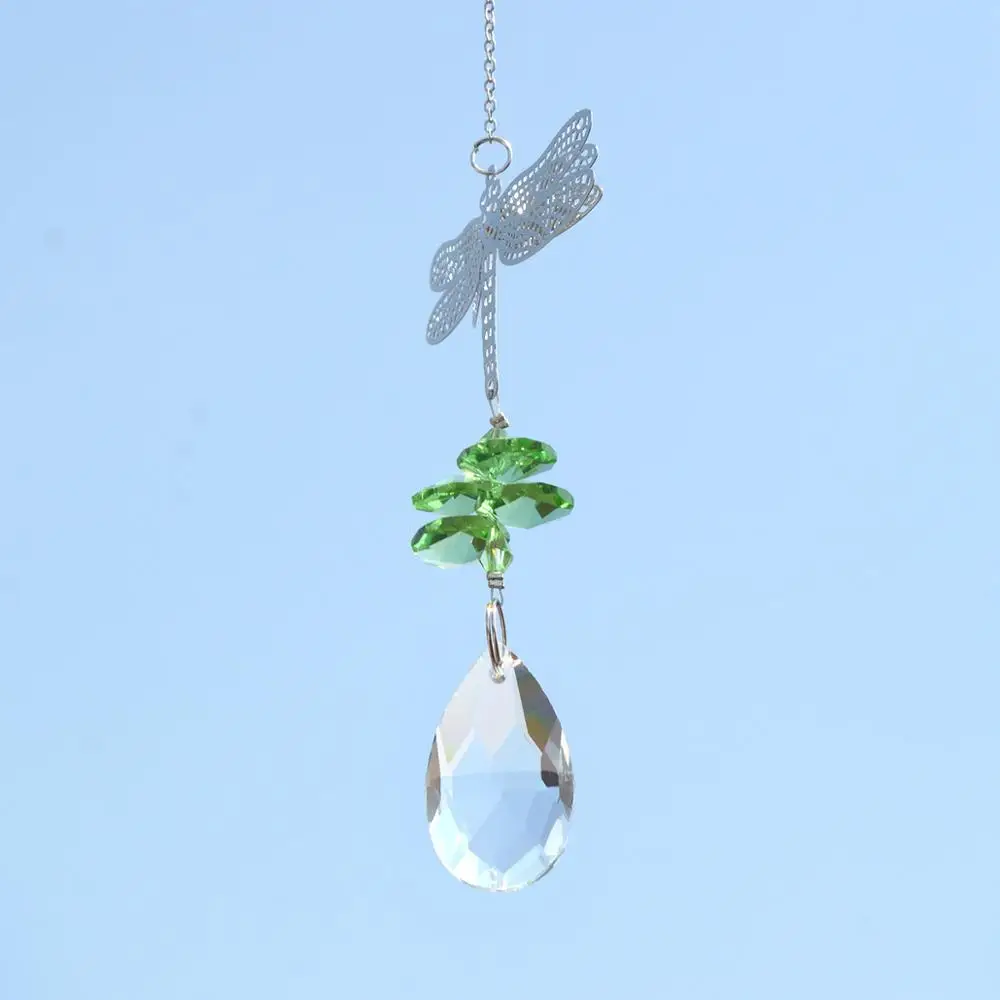 KAINAI Sun Catchers Dragonfly Prisms Sun Catchers Window Crystal Wall Hanging Adorn Lucky Housewarming Gifts Fengshui Decoration
KAINAI Sun Catchers Dragonfly Prisms Sun Catchers Window Crystal Wall Hanging Adorn Lucky Housewarming Gifts Fengshui Decoration