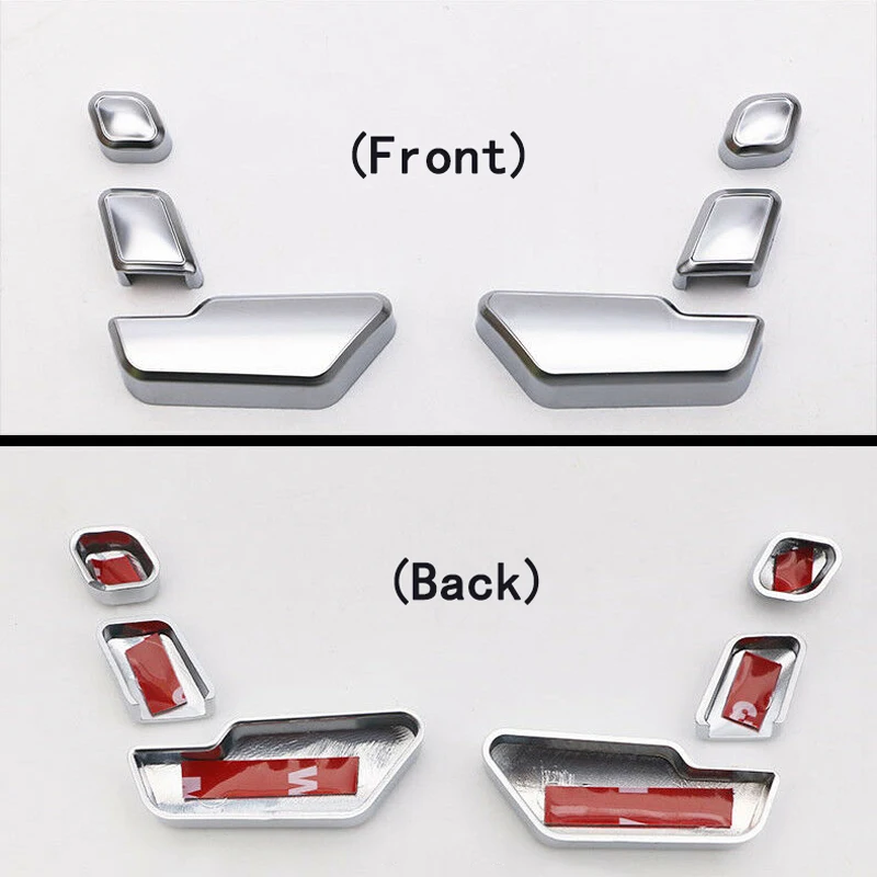 ABS plastic Seat button cover Frame Accessory Interior Sticker Silver Replacement
ABS plastic Seat button cover Frame Accessory Interior Sticker Silver Replacement