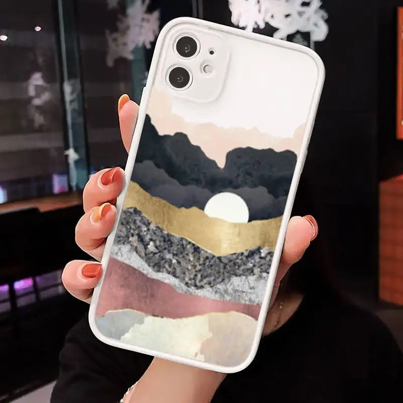 Mountain Marble Moon Phone Case Matte For iPhone 12 Mini 11 Pro XR XS Max 7 8 Plus X Hard PC Back Cover
Mountain Marble Moon Phone Case Matte For iPhone 12 Mini 11 Pro XR XS Max 7 8 Plus X Hard PC Back Cover