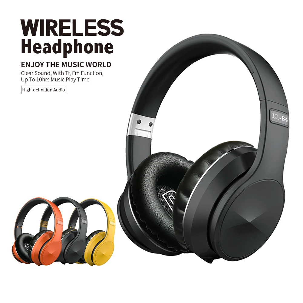 New HiFi Headphones Wireless Bluetooth 5.0 On-Ear Headphones Foldable Bluetooth Stereo Headset Gaming Headset With Mic Deep Bass
New HiFi Headphones Wireless Bluetooth 5.0 On-Ear Headphones Foldable Bluetooth Stereo Headset Gaming Headset With Mic Deep Bass