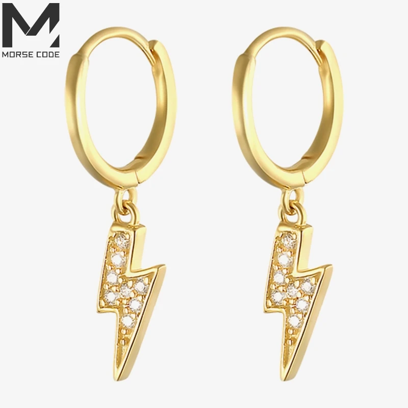 S925 Sterling Silver Spike Hoop Earrings For Women Cz Unusual Awl/lightning Crystal Hoop Earrings Zircons Fine Jewelry Gift
S925 Sterling Silver Spike Hoop Earrings For Women Cz Unusual Awl/lightning Crystal Hoop Earrings Zircons Fine Jewelry Gift