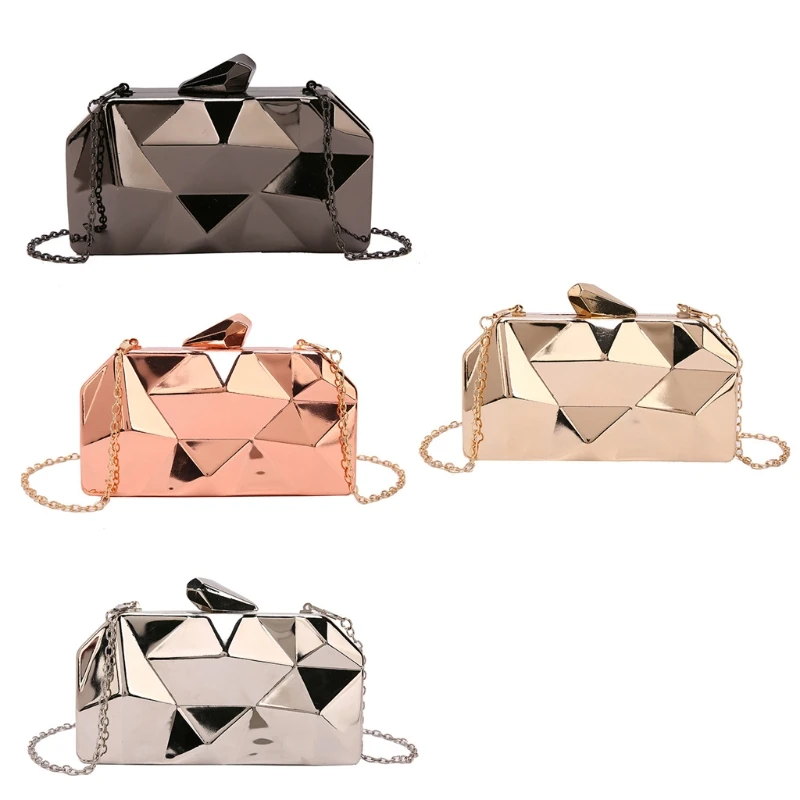 D0UD Ladies Chain Messenger Bags Vintage Geometric Shoulder Bag Elegant Women Handbags Small Square Purse Evening Clutch Bag
D0UD Ladies Chain Messenger Bags Vintage Geometric Shoulder Bag Elegant Women Handbags Small Square Purse Evening Clutch Bag