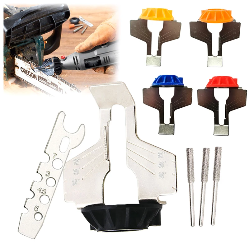5pcsElectric Grinding Chain Professional Woodworking Chainsaw Teeth Sharpener Chain Grinding Sawtooth Grinding Tools Accessories
5pcsElectric Grinding Chain Professional Woodworking Chainsaw Teeth Sharpener Chain Grinding Sawtooth Grinding Tools Accessories