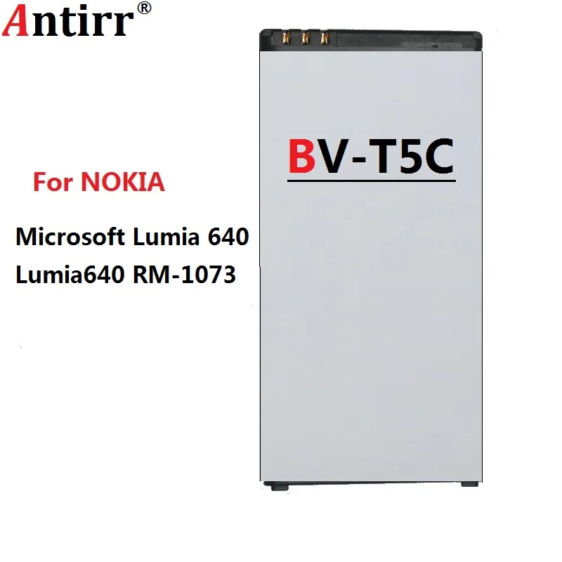 2500 9.5Wh BV-T5C / BV T5C BVT5C Nokia Microsoft Lumia 640 Lumia640 RM-1073 
2500 9.5Wh BV-T5C / BV T5C BVT5C Nokia Microsoft Lumia 640 Lumia640 RM-1073