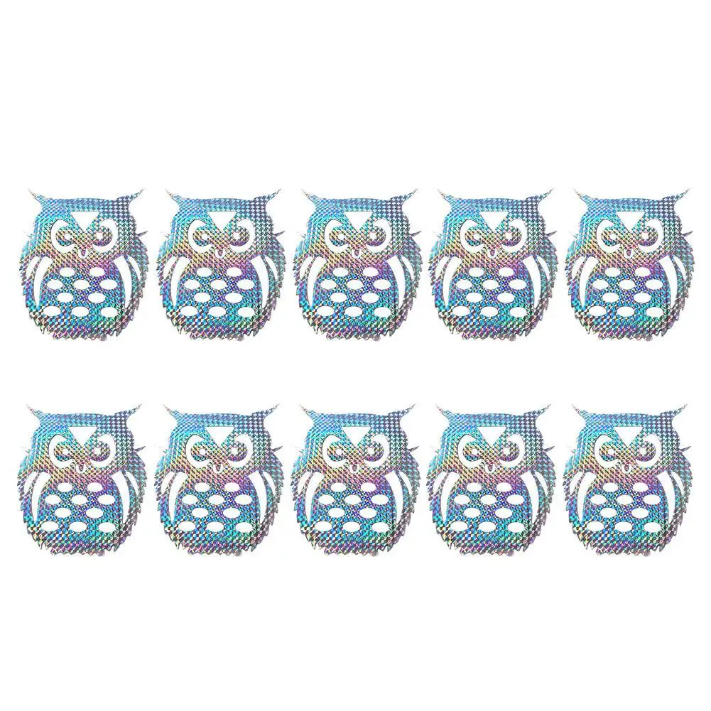 10/ 20 Pcs Bird Repeller Tape Reflective Stickers For Garden Courtyard Window Car Bird Film Bird Stickers Anti Bird Stickers