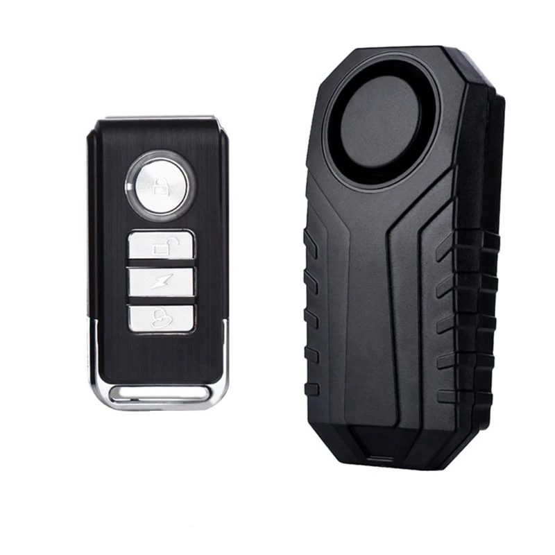 Anti-Theft Bike Alarm, 113dB Burglar Vibration Motorcycle Bicycle Alarm Security Waterproof Cycle Bike Alarm with Remote 24BD
Anti-Theft Bike Alarm, 113dB Burglar Vibration Motorcycle Bicycle Alarm Security Waterproof Cycle Bike Alarm with Remote 24BD
