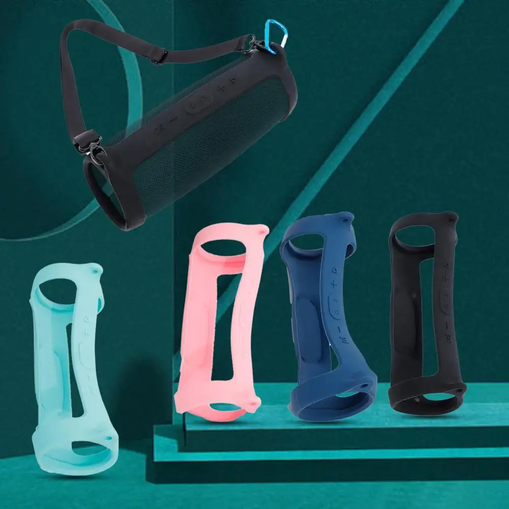 3Pcs/Set Portable Wireless Bluetooth Speaker Silicone Protective Cover Case with Strap Carabiner for JBL Charge 4
3Pcs/Set Portable Wireless Bluetooth Speaker Silicone Protective Cover Case with Strap Carabiner for JBL Charge 4