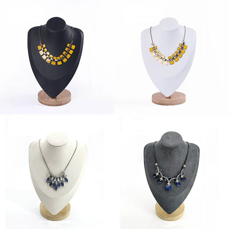Bamboo Mannequin Necklace Jewelry Display Holder Pendant Earrings Counter Window Display Stand For Necklace Portrait Display
Bamboo Mannequin Necklace Jewelry Display Holder Pendant Earrings Counter Window Display Stand For Necklace Portrait Display