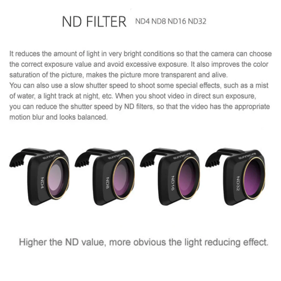 4pcs ND Lens Filters for DJI Mavic Mini ND 4 8 16 32 PL Set Filter Polarizer Drone Camera Filters for DJI Mavic Mini Accessories
4pcs ND Lens Filters for DJI Mavic Mini ND 4 8 16 32 PL Set Filter Polarizer Drone Camera Filters for DJI Mavic Mini Accessories