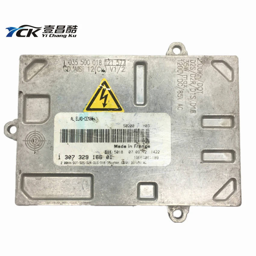 YCK оригинальные использованные 130732916601 Ксеноновые фары HID D1S D1R D2S D2R балласт модуль управления 1 307 329 166 01 для Peugeot 308
YCK оригинальные использованные 130732916601 Ксеноновые фары HID D1S D1R D2S D2R балласт модуль управления 1 307 329 166 01 для Peugeot 308