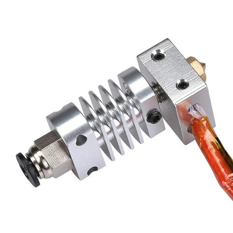 New Aluminum 3D CR10 Hotend Extruder Kit 24V 40W 1.75mm Printer Parts Replacement for Ender-3 CR10 P P3Y9
New Aluminum 3D CR10 Hotend Extruder Kit 24V 40W 1.75mm Printer Parts Replacement for Ender-3 CR10 P P3Y9
