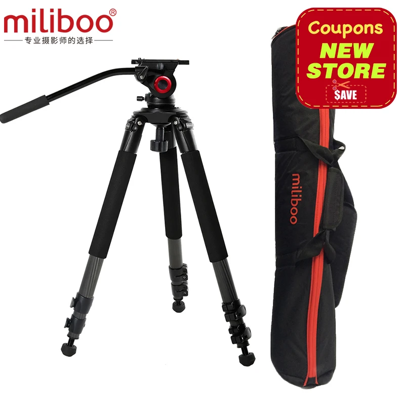 Miliboo MTT701B углеродное волокно легкий штатив для фотосъемки с жидкостной головкой для видео
Miliboo MTT701B углеродное волокно легкий штатив для фотосъемки с жидкостной головкой для видео