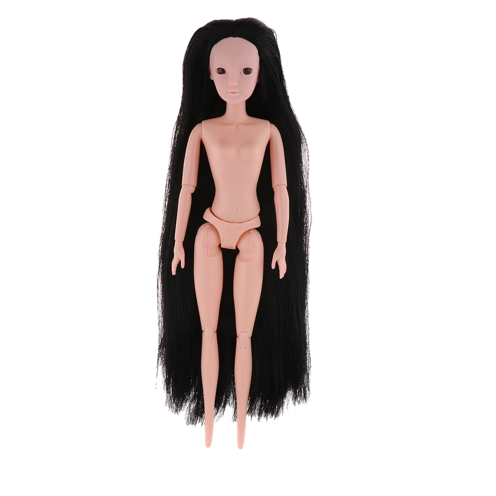 1/6 BJD Normal Skin Tone Long Black Hair Female Girl Ball Jointed Body Girl Doll DIY Making Toys
1/6 BJD Normal Skin Tone Long Black Hair Female Girl Ball Jointed Body Girl Doll DIY Making Toys