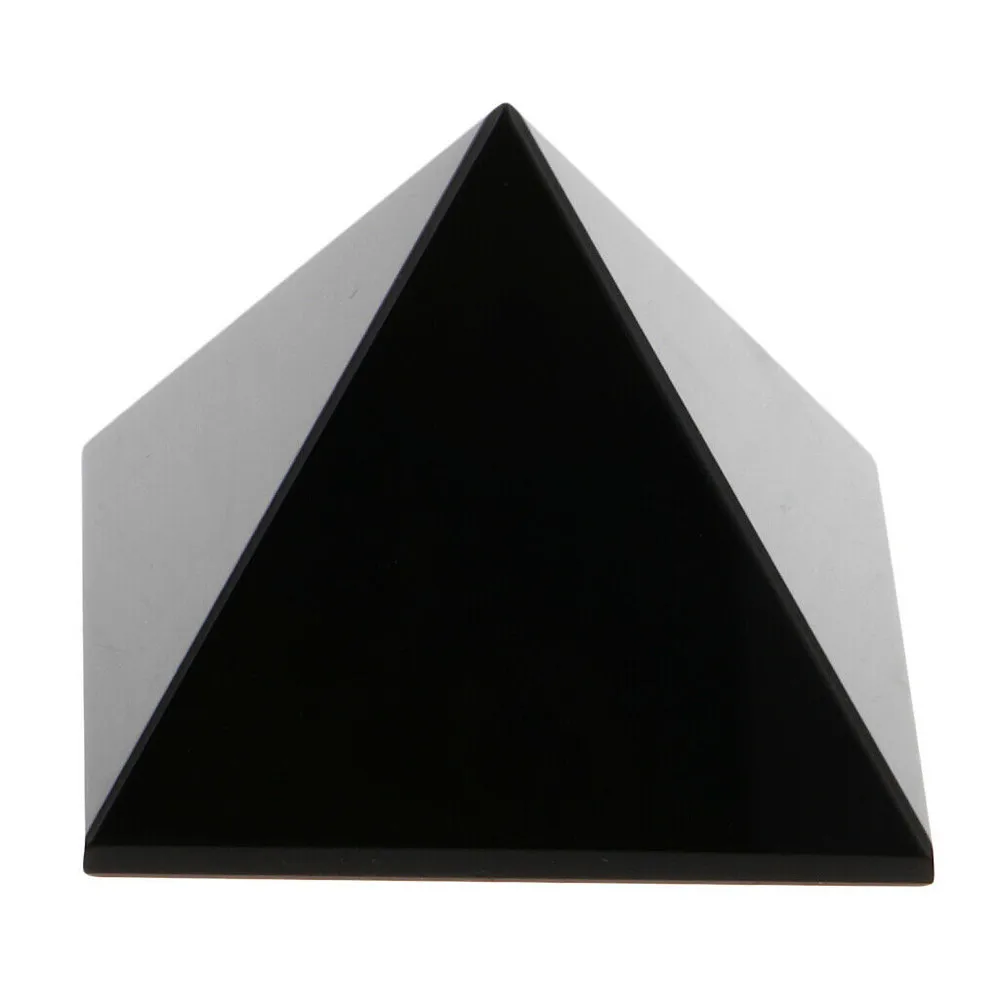 1PC Natural Obsidian Healing Pyramid Natural Mineral Crystal Point Pyramid Natural Obsidian Quartz Stone decoration crystals
1PC Natural Obsidian Healing Pyramid Natural Mineral Crystal Point Pyramid Natural Obsidian Quartz Stone decoration crystals