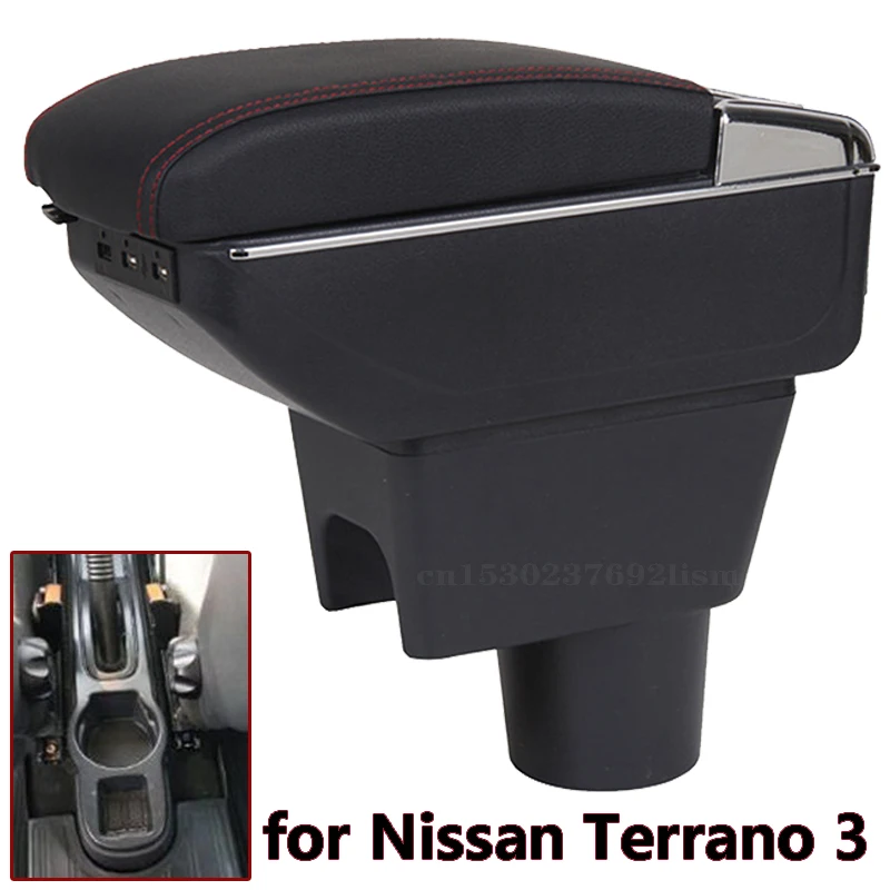 Подлокотник для Nissan Terrano 3, универсальный автомобильный подлокотник BRV, центральная консоль, аксессуары для модификации Caja, двойной поднятый с USB
Подлокотник для Nissan Terrano 3, универсальный автомобильный подлокотник BRV, центральная консоль, аксессуары для модификации Caja, двойной поднятый с USB