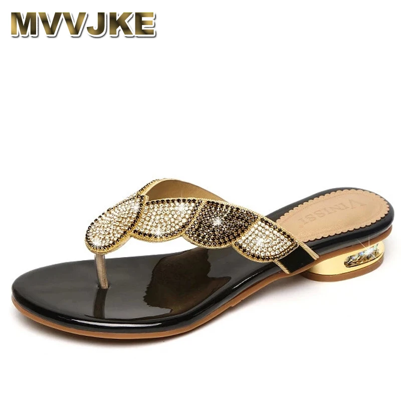 MVVJKE New Summer Flip Flops Girls Colorful Shoes Sexy Crystal Rhinestone Design Women Sandals Ladies Genuine Leather Lady Shoes
MVVJKE New Summer Flip Flops Girls Colorful Shoes Sexy Crystal Rhinestone Design Women Sandals Ladies Genuine Leather Lady Shoes