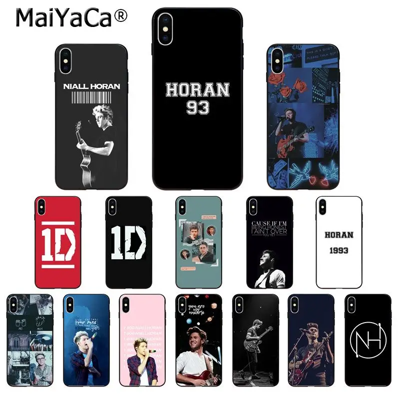 Мягкий силиконовый чехол для телефона MaiYaCa One Direction Niall Horan из ТПУ iPhone 8 7 6 6S Plus X XS MAX 5