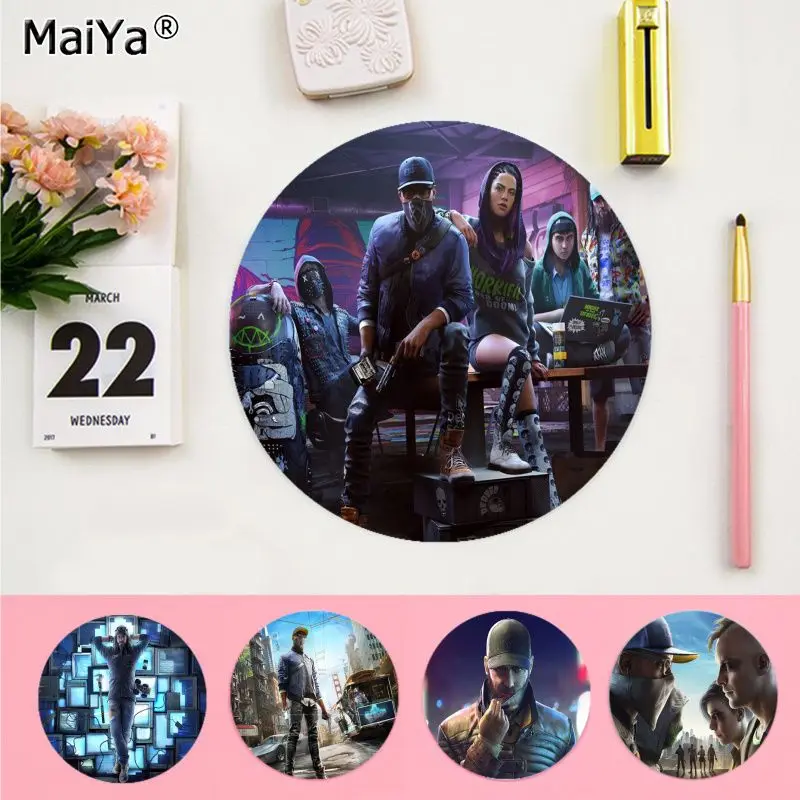 Maiya New Arrivals Watch Dogs round Mouse pad PC Computer mat Anti-Slip Laptop PC Mice Pad Mat gaming Mousepad
Maiya New Arrivals Watch Dogs round Mouse pad PC Computer mat Anti-Slip Laptop PC Mice Pad Mat gaming Mousepad