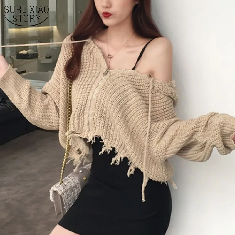 Женская короткая куртка на молнии, Весенняя свободная пикантная куртка с бахромой, офисная одежда, 2022 
Женская короткая куртка на молнии, Весенняя свободная пикантная куртка с бахромой, офисная одежда, 2022