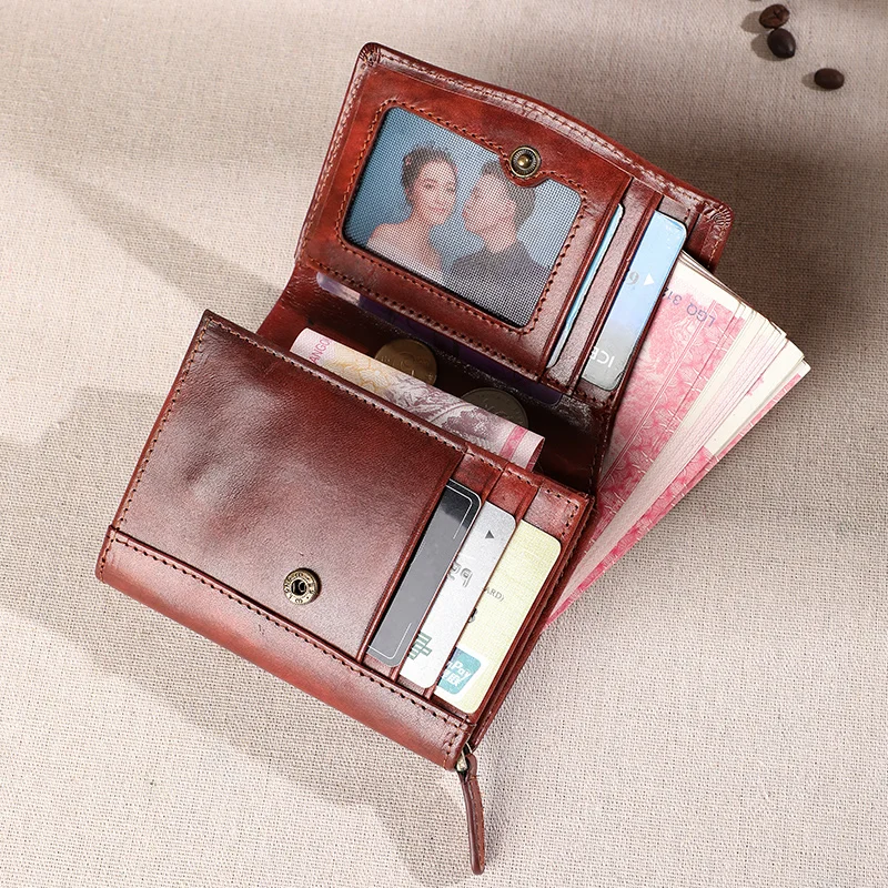 Difenise Genuine Leather Women Small Wallet Large Capacity Card Holder Lady Vintage Money Bag Female Zipper Coin Case Key Bag
Difenise Genuine Leather Women Small Wallet Large Capacity Card Holder Lady Vintage Money Bag Female Zipper Coin Case Key Bag