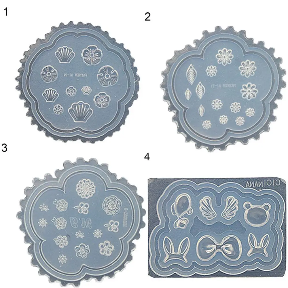 Flower 3D Acrylic Nail Mold for Nail Art Decorations Silicone Molds Nail Art Templates Pattern Mould Nails Art DIY Accessories
Flower 3D Acrylic Nail Mold for Nail Art Decorations Silicone Molds Nail Art Templates Pattern Mould Nails Art DIY Accessories
