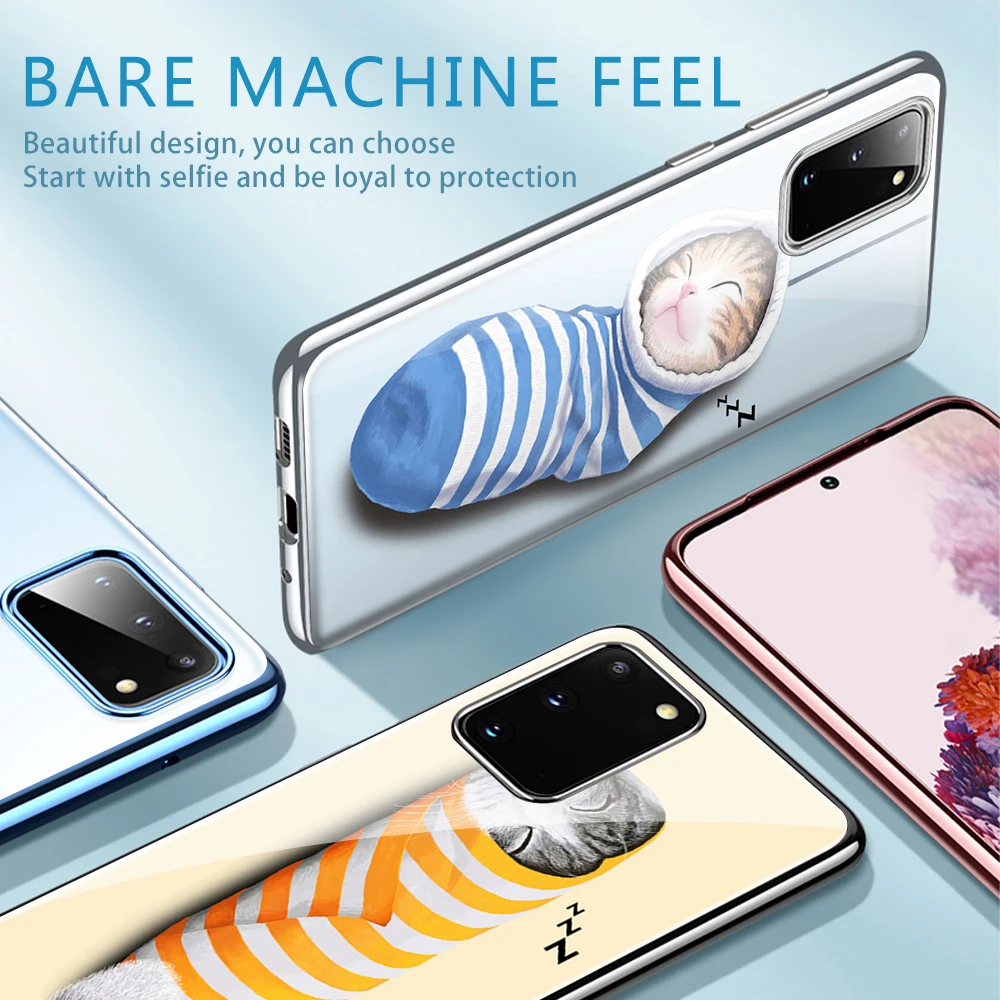 Lovely Cat Case for Samsung Galaxy S21 S10 S9 S8 S20 Plus Ultra S10E A51 A50 A71 A70 A20E 21S NOTE 20 10 9 8 Plus Soft TPU Funda
Lovely Cat Case for Samsung Galaxy S21 S10 S9 S8 S20 Plus Ultra S10E A51 A50 A71 A70 A20E 21S NOTE 20 10 9 8 Plus Soft TPU Funda