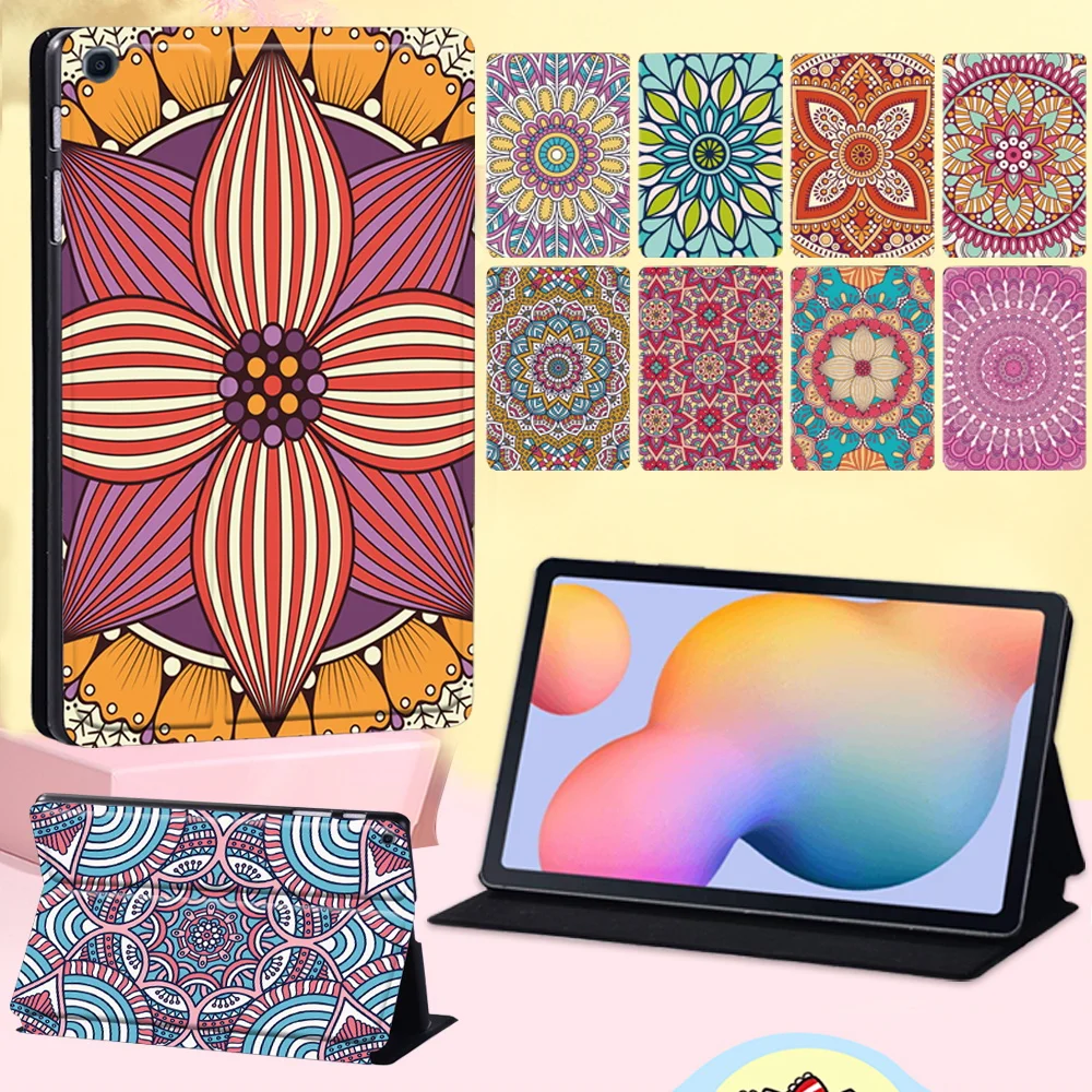 Cover Case for Samsung Galaxy Tab S6 Lite 10.4'' 2020 P615 SM-P610 SM-P615 Shockproof Mandala Series Leather Tablet Cover Case
Cover Case for Samsung Galaxy Tab S6 Lite 10.4'' 2020 P615 SM-P610 SM-P615 Shockproof Mandala Series Leather Tablet Cover Case