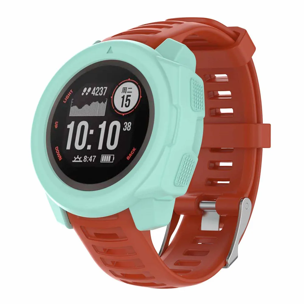 New Light-weight smart Anti-drop silicone case Protective Case Cover For Garmin Instinct sport watch Ultra-slim Full frame shell
New Light-weight smart Anti-drop silicone case Protective Case Cover For Garmin Instinct sport watch Ultra-slim Full frame shell