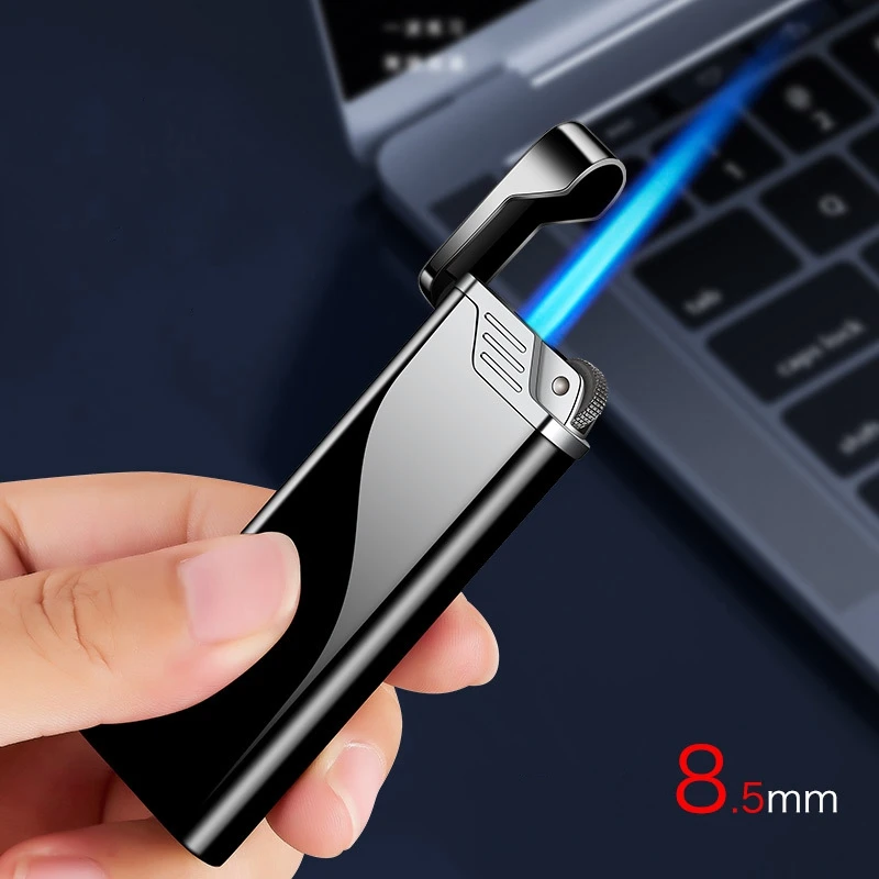 Gas Lighter Butane Flint Wheel Torch Turbo Lighter Cigar Smoking Accessories Metal Cigarette Lighters
Gas Lighter Butane Flint Wheel Torch Turbo Lighter Cigar Smoking Accessories Metal Cigarette Lighters