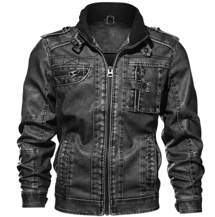 Leather Man Jackets Men Jacket Male Coats Winter Warm Cool Moto Motorcycle Outerwears European size Dropshipping
Leather Man Jackets Men Jacket Male Coats Winter Warm Cool Moto Motorcycle Outerwears European size Dropshipping