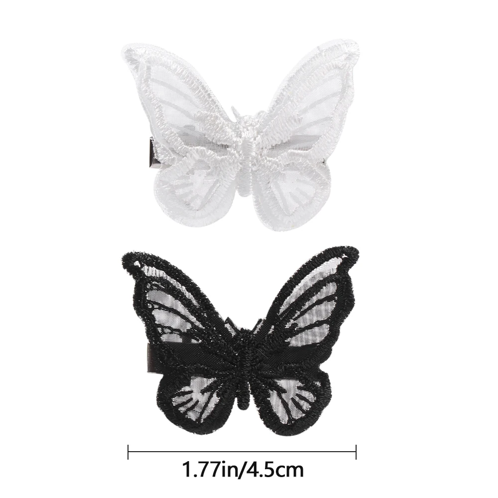 2PCS New Women Girls Cute Lace Butterfly Hairpins Sweet Fairy Hair Ornament Clip Barrettes Headband Fashion Hair Accessories
2PCS New Women Girls Cute Lace Butterfly Hairpins Sweet Fairy Hair Ornament Clip Barrettes Headband Fashion Hair Accessories