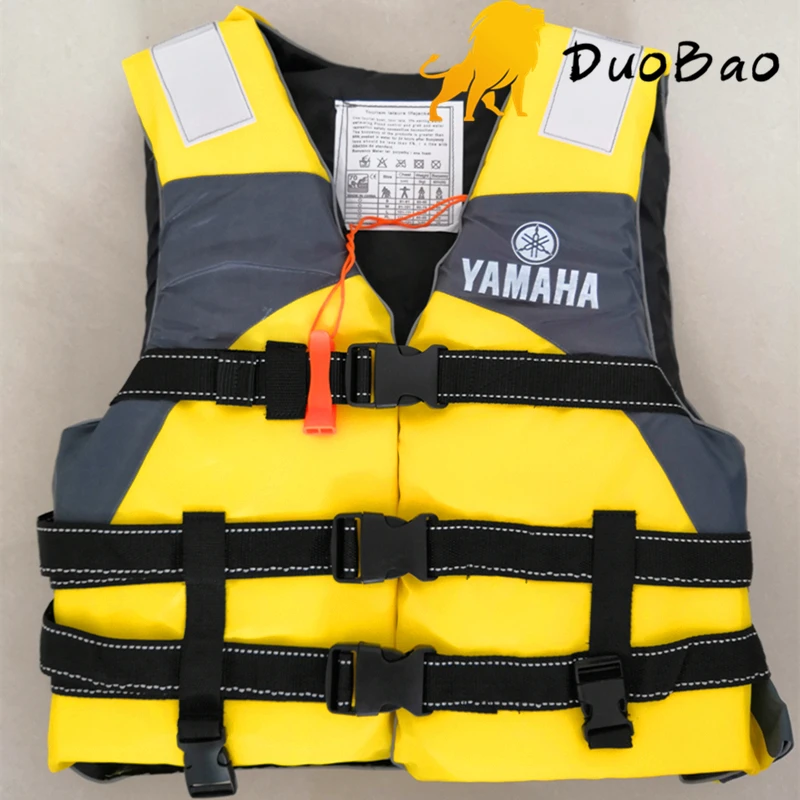 Outdoor rafting yamaha life jacket for children and adult swimming snorkeling wear fishing suit Professional drifting level | Спорт