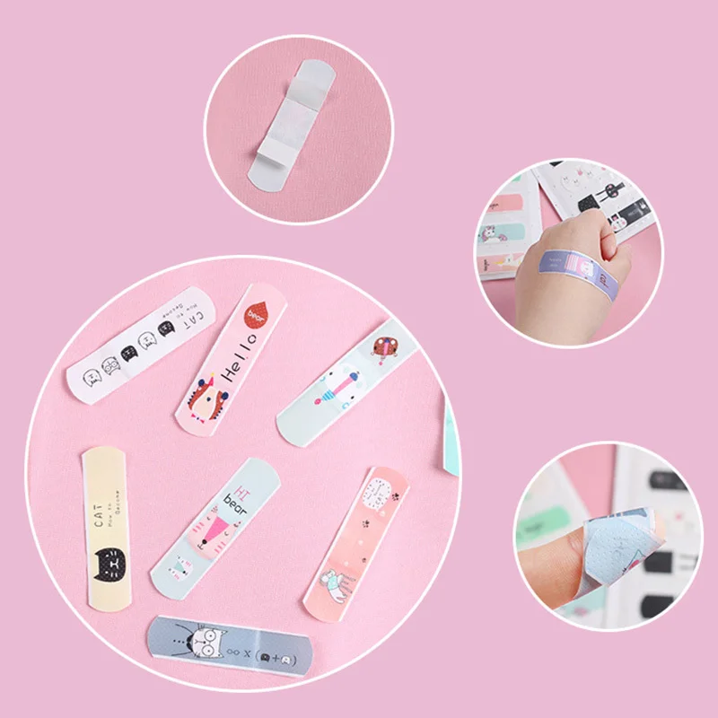 5pcs Mini Cute Cartoon Patterned Curved Patch Wound Strips Dressing Adhesive Plaster Bandages Band Aid for Children Banditas
5pcs Mini Cute Cartoon Patterned Curved Patch Wound Strips Dressing Adhesive Plaster Bandages Band Aid for Children Banditas