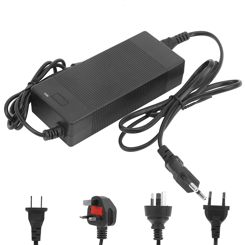 

36V 2A Electric Bicycle Battery Charger Output 42V 2A Charger Input 100-240V AC Lithium Li-ion Li-poly Charger for 10series