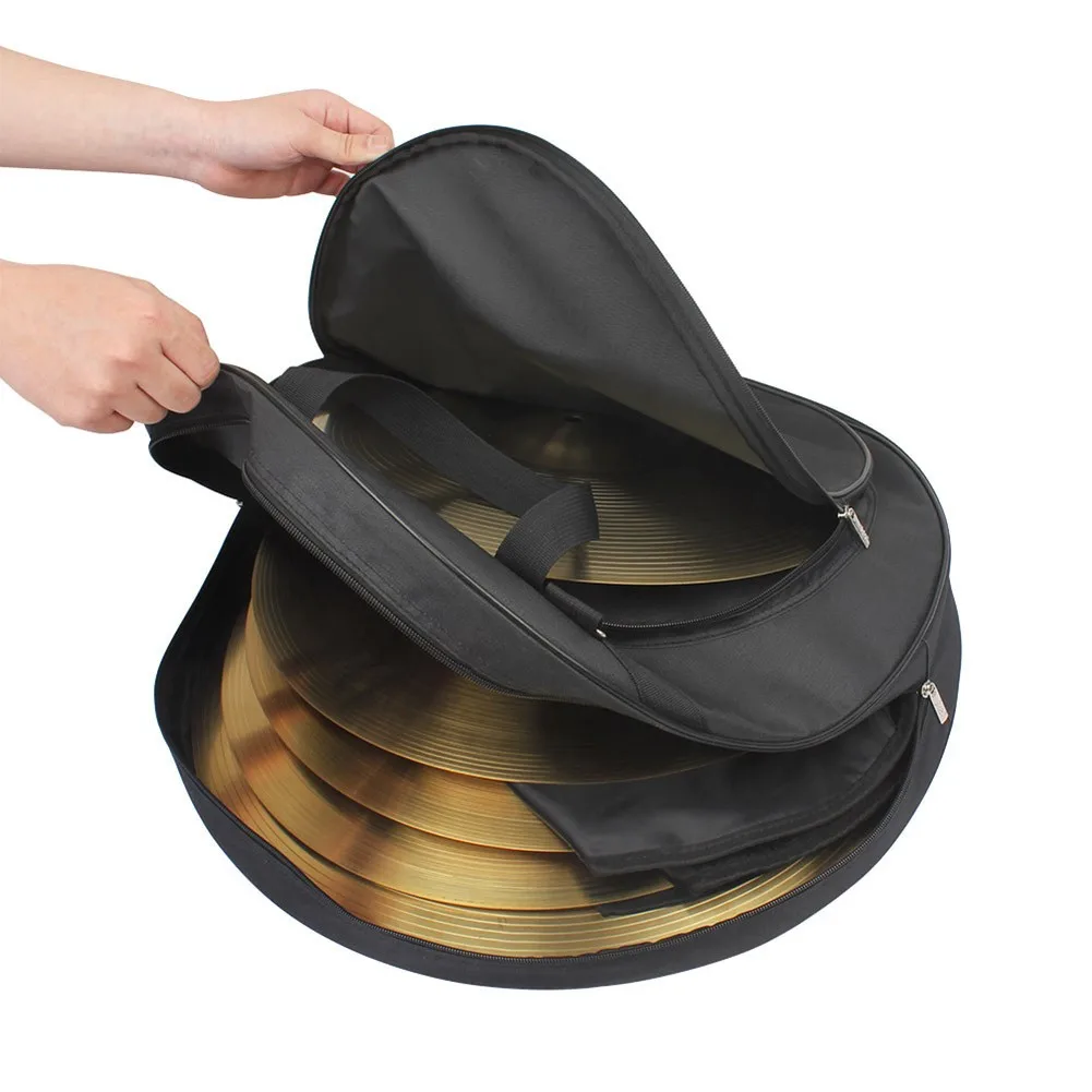 21Inch Three Pockets Cymbal Bag High Quality Oxford Cloth Cymbals Drum Sticks Storage Backpack Percussion Instrument Accessories
21Inch Three Pockets Cymbal Bag High Quality Oxford Cloth Cymbals Drum Sticks Storage Backpack Percussion Instrument Accessories