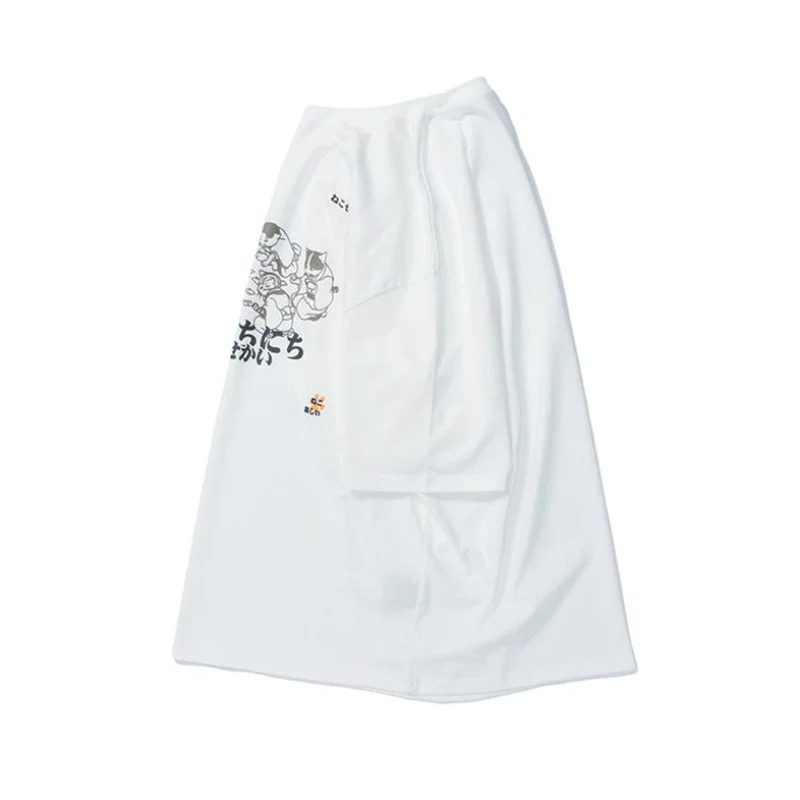 Summer Men Tees High Quality New Style Contracted Cartoon Simple Print Short Sleeve Casual T Shirt Male Street Loose Young Tops
Summer Men Tees High Quality New Style Contracted Cartoon Simple Print Short Sleeve Casual T Shirt Male Street Loose Young Tops