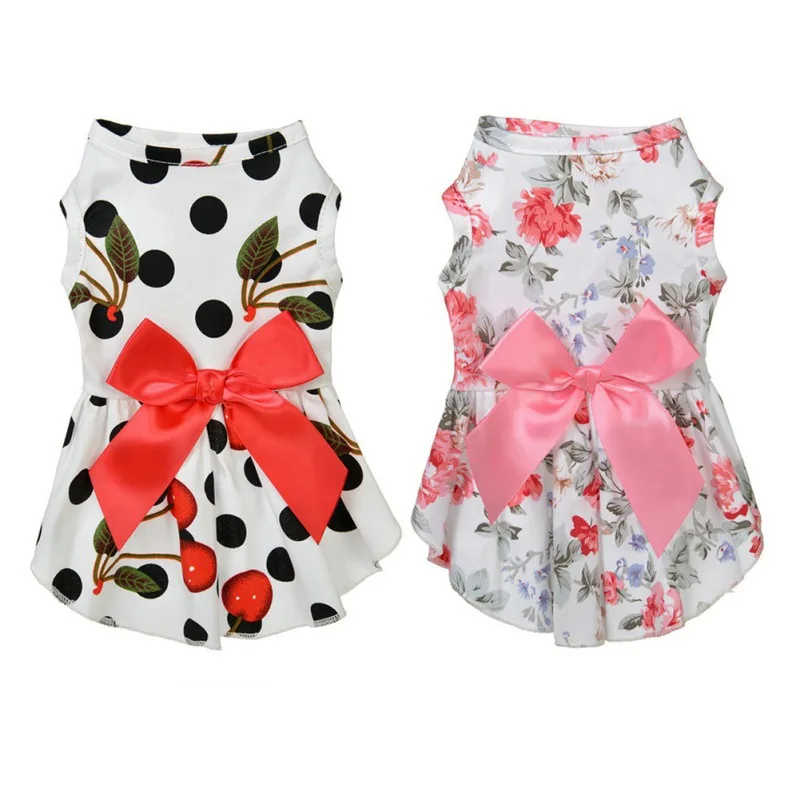 Cute Flower Pet Dress Pet Wedding Princess Dresses For Chihuahua Pug Summer Puppy Dog Skirt with Bowknot Clothing Pet Costumes
Cute Flower Pet Dress Pet Wedding Princess Dresses For Chihuahua Pug Summer Puppy Dog Skirt with Bowknot Clothing Pet Costumes