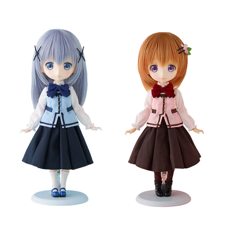 

Pre-Sale 23Cm Is The Order A Rabbit Kafuu Chino Hoto Kokoa Anime Kawaii Sweet Cartoon Doll Collectible Ornaments Toy Girl Gift